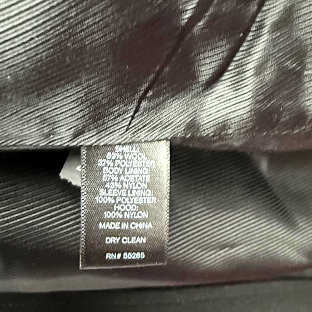 Express Wool Coat Size Large - Picture 8 of 9